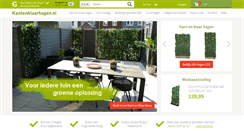 Desktop Screenshot of kantenklaarhagen.nl